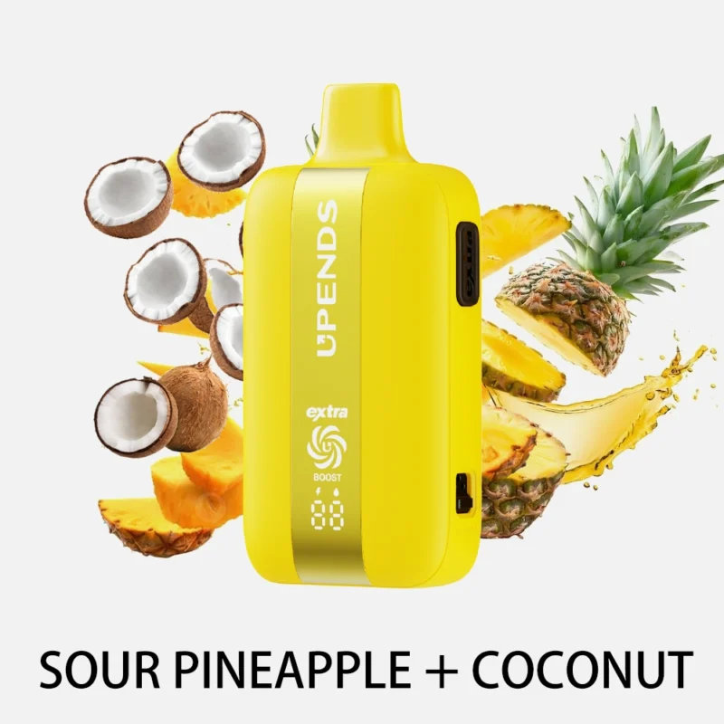 UPENDS UP7 – 35 000 zaciągnięć – podwójny smak - Sour Pineapple + Coconut